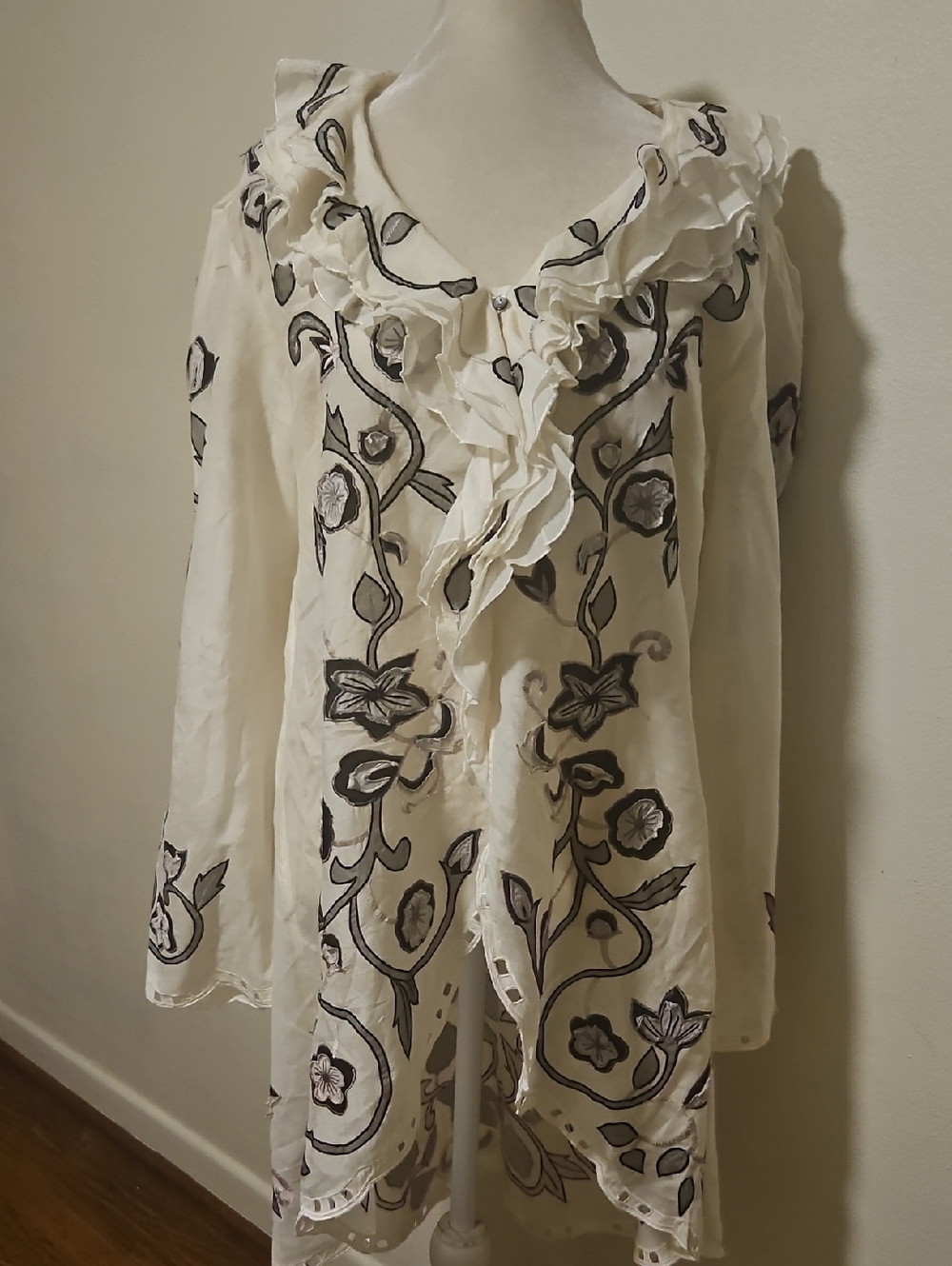 Obstinee By Ika '90S Art Top Size 14